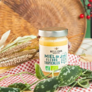 Miel de fleurs tropicales biologique 400g origine Cuba